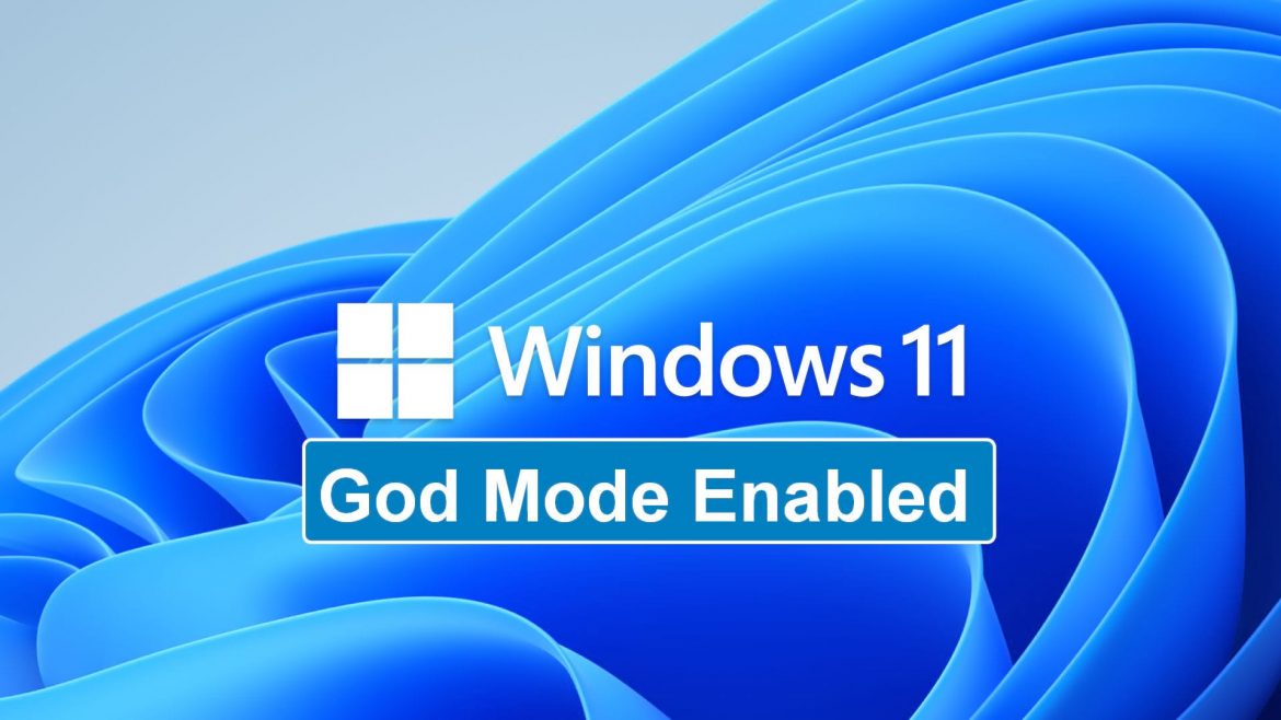 How to enable access to god-mode in Microsoft Windows 11