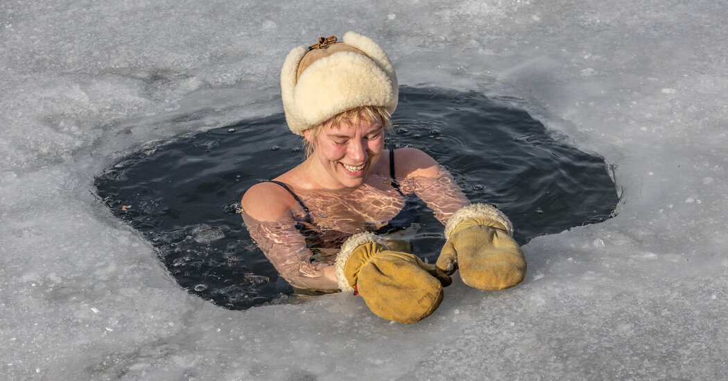 Cold-Plunging With Maine’s ‘Ice Mermaids’