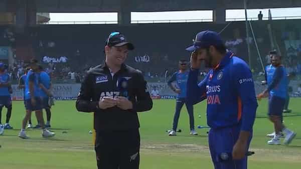 Watch: Rohit Sharma forgets team’s decision after winning toss during India vs NZ, leaving all in splits